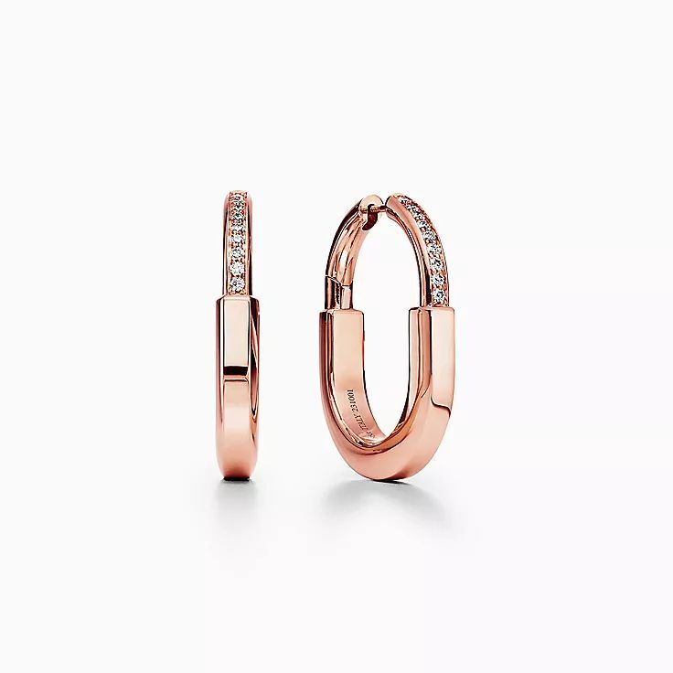 Серьги Tiffany lock