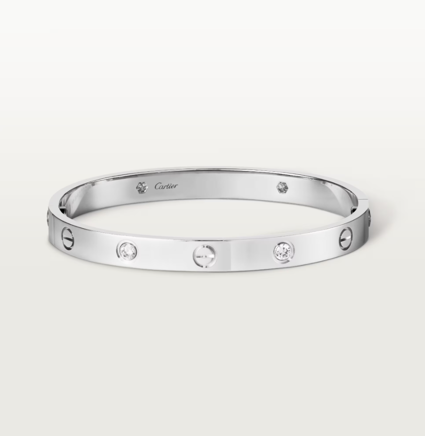 LOVE BRACELET, 4 DIAMONDS