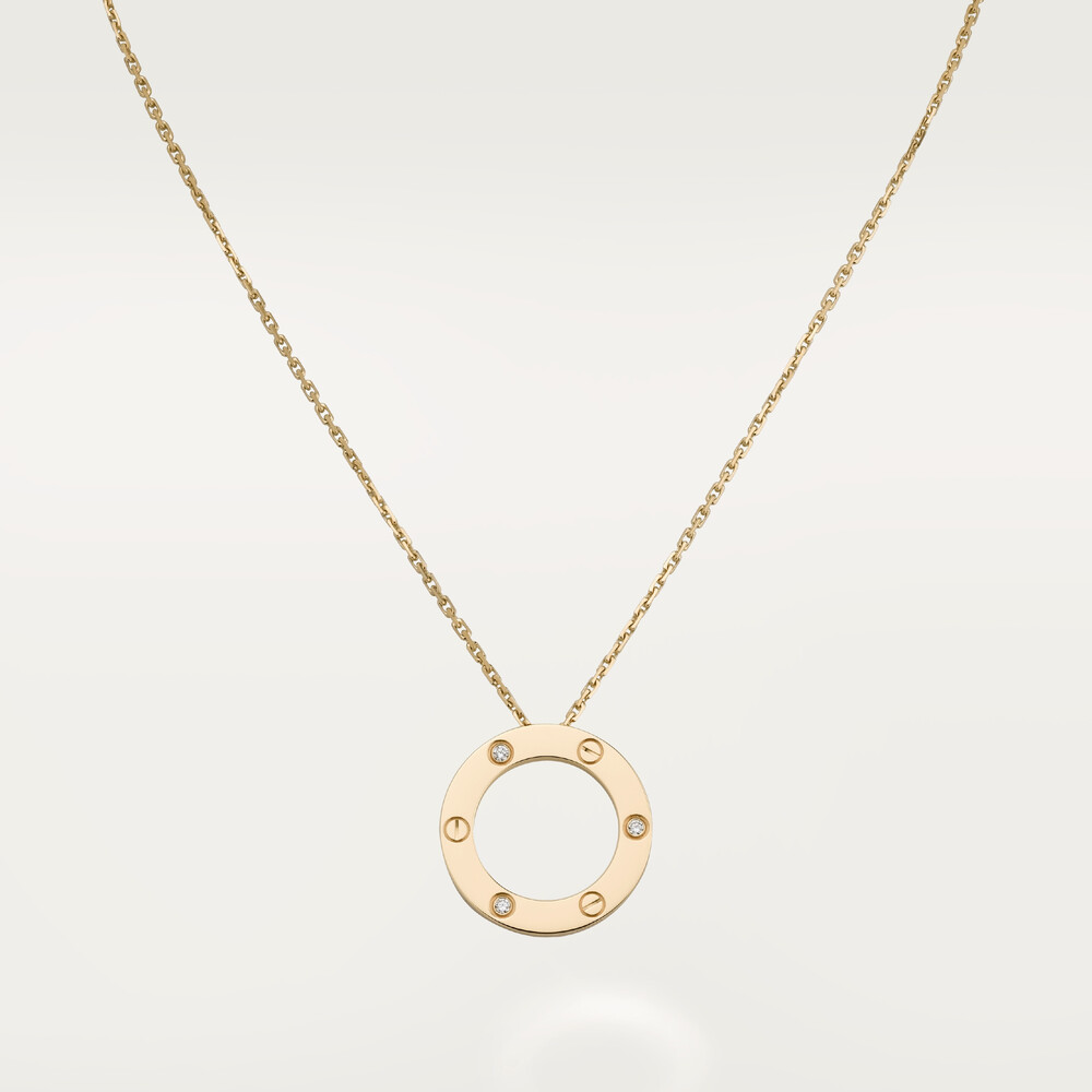 LOVE NECKLACE 3 БРИЛЛИАНТА
