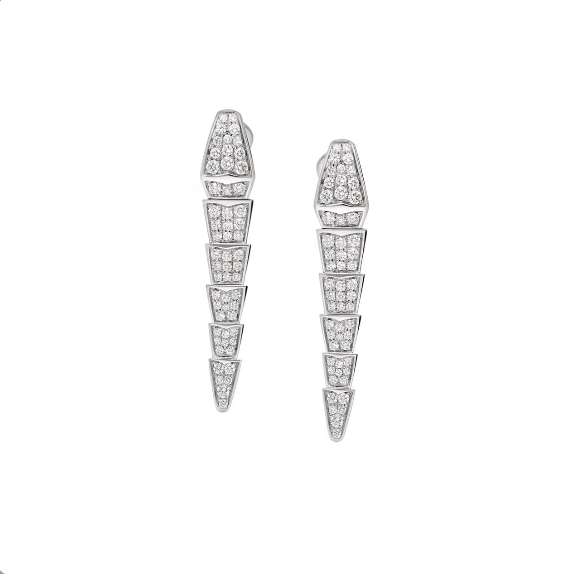 Серьги Serpenti viper
