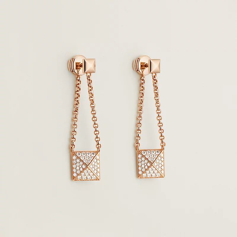 Серьги Hermès clou d'h