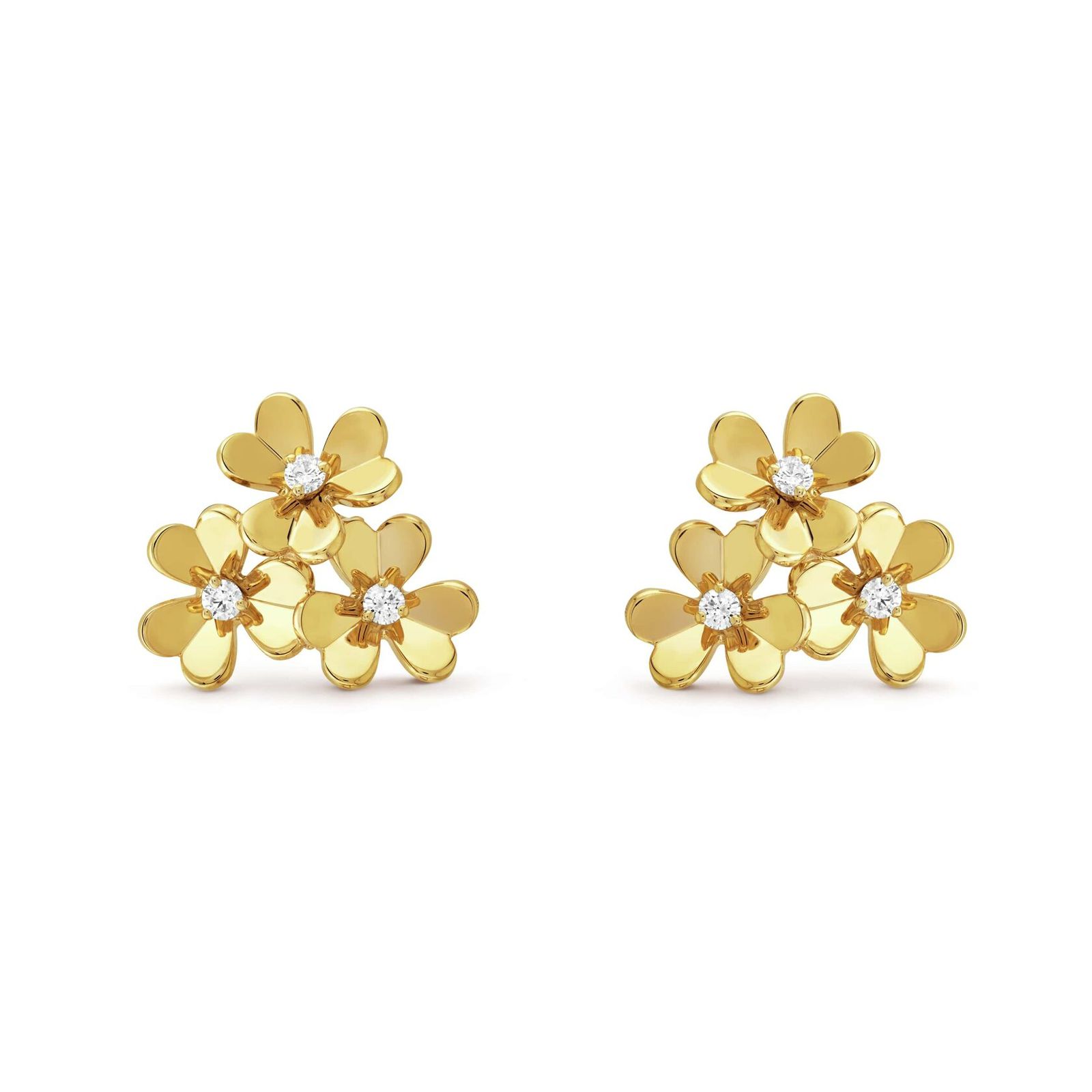 Серьги Van cleef & arpels frivole