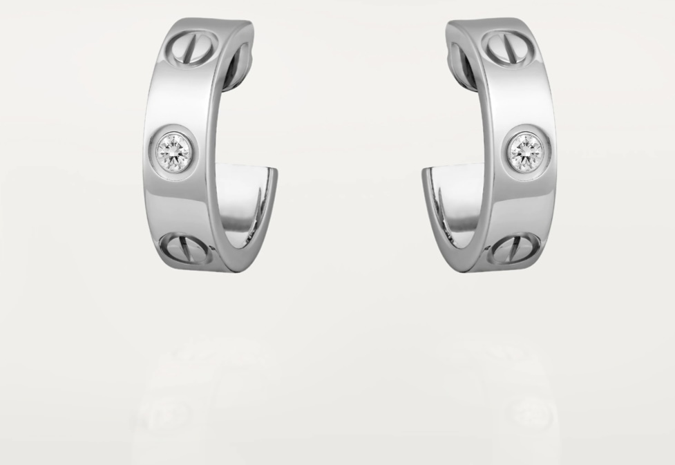 Серьги Love