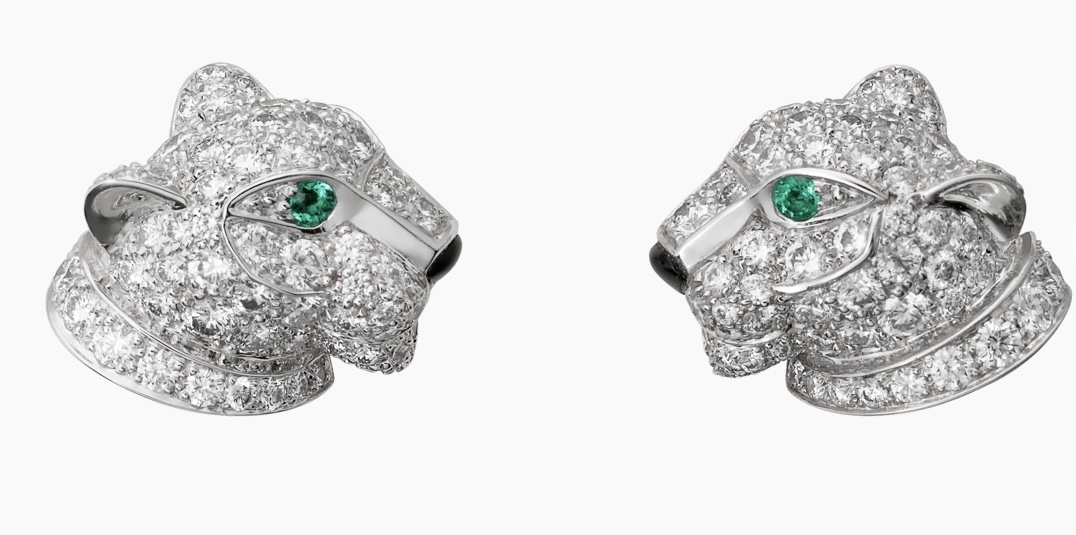 Серьги Panthère de cartier