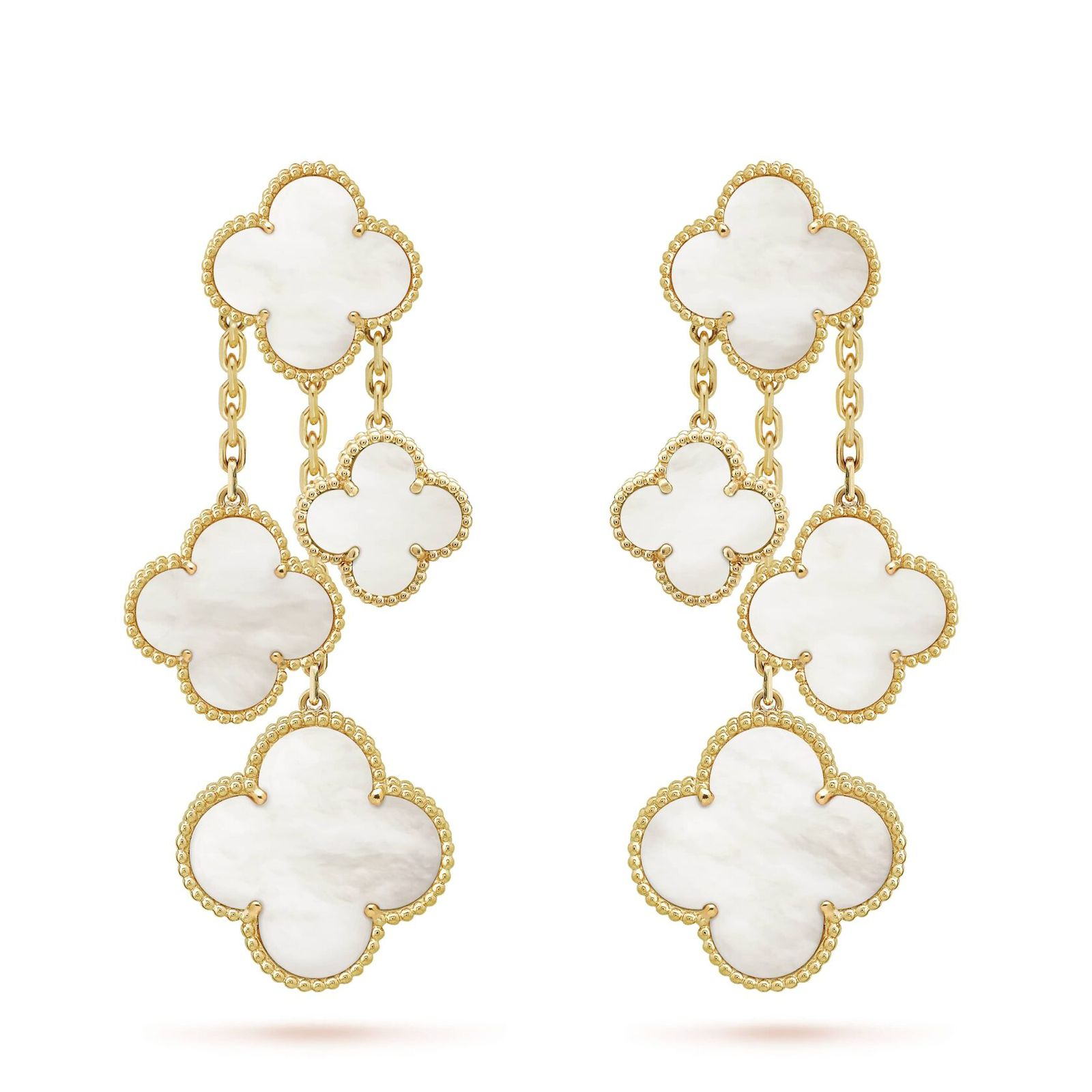 Серьги Van cleef & arpels magic alhambra